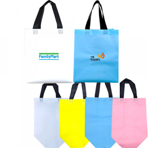 코팅 부직포 가방 소형 미니 가방 // 칼라인쇄