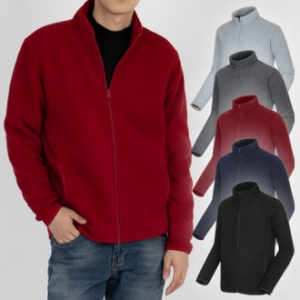 웜본딩 털안감 후리스 자켓 (S-3XL), 남성 여성 후리스 자켓