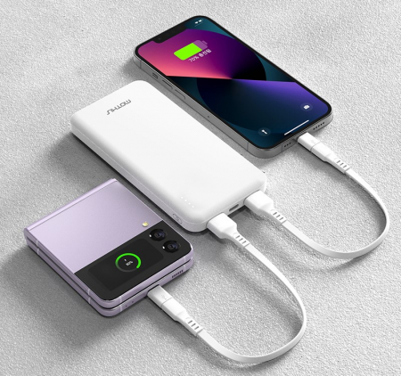 c타입 5핀 8핀 휴대용 미니 보조배터리 10000보조배터리 모디스 배터리 d122 #3