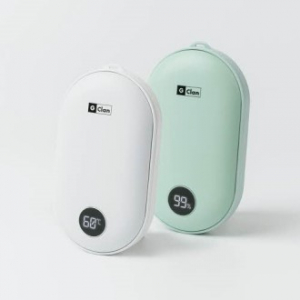 [지클랜] 에그번 양면 발열 손난로 보조배터리 4000mAh