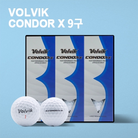 볼빅 콘도르X 골프공 9구 (4pc) CONDOR X 골프공 카본 골프공 #2