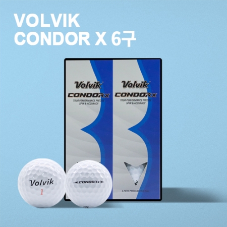 볼빅 콘도르X 골프공 6구 (4pc) CONDOR X 골프공 카본 골프공 #2