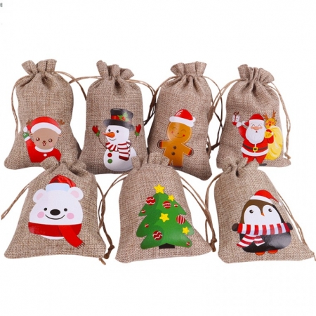 크리스마스 주머니 산타 선물 주머니 어린이집 유치원 #2