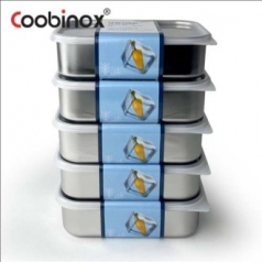 [쿠비녹스] 스텐레스 냉동 냉장 보관용기 5-1호 CO-56-51