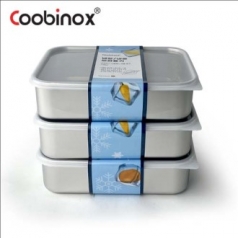 [쿠비녹스] 스텐레스 냉동 냉장 보관용기 3-5호 CO-56-35