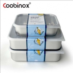 [쿠비녹스] 스텐레스 냉동 냉장 보관용기 3-4호 CO-56-34