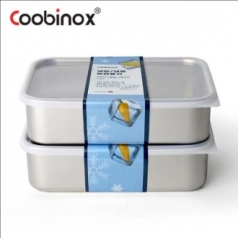 [쿠비녹스] 스텐레스 냉동 냉장 보관용기 2-2호 CO-56-22