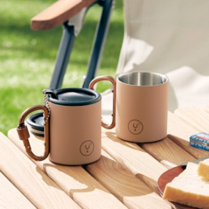 스테이24 캠핑전용 핑핑 스텐 머그컵 220ml