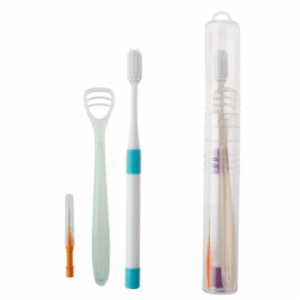 본니 칫솔 세트 보급 원통형 3호