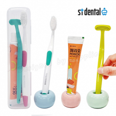 ST덴탈 혀클리너 LG미세모 페리오 칫솔 치약 여행용세트
