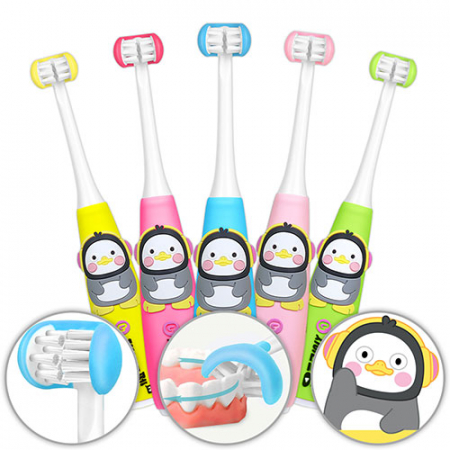 펭수 전동 칫솔 ( 블루 / 베이비핑크 / 핑크 / 그린 / 엘로우) #9