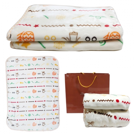 [GEO 프리미엄 패턴 담요 100*140cm] 무릎 담요 / 밍크 담요 / 쇼핑백 증정 #3