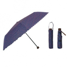 엘르 3단 잔꽃 암막 우양산