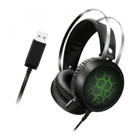 DOXX DX-5 7.1채널 게이밍 레인보우 LED라이트 헤드셋 #8