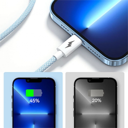 캡슐 파스텔 3라인 초고속 충전 케이블 #6