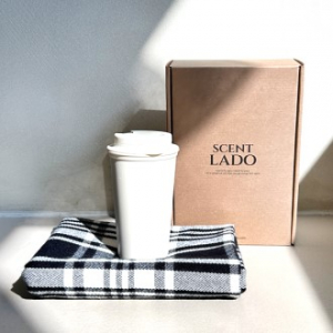 센트라도 국산 항공담요+모닝 핸들 텀블러 세트