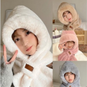 후드머플러 넥워머 모자 바라클라바