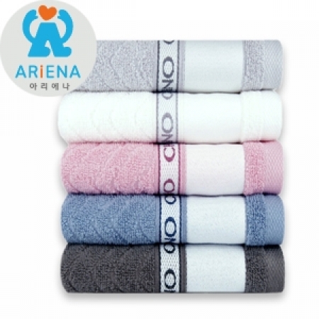 아리에나 발렌티노크리스티 헤링본 전사타올 30수 120g, 40x78cm #2