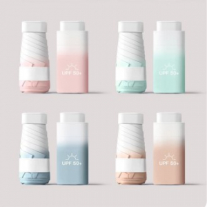 경량 5단 암막 양우산-그라데이션