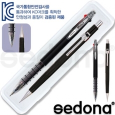 세도나 메타 니들 3색볼펜 + 제도 샤프 세트