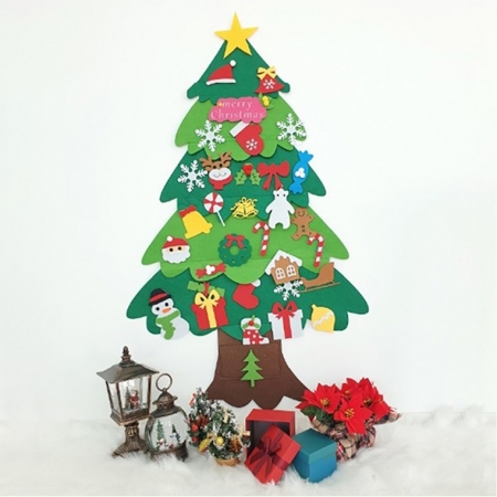 크리스마스트리 트리 부직포 트리 크리스마스 소품 벽트리 #2