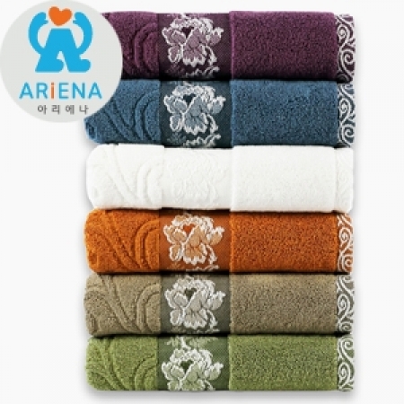 아리에나 발렌티노크리스티 엘리자베스 세면타올 (30수 / 180g) 40cm x 82cm #2