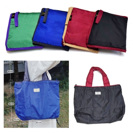 사각 지갑 디자인 장바구니 / 고급형 / 사이즈 50cm * 42cm / 마트형 / 인쇄 가능 #3