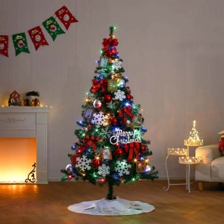 180cm 매직 눈꽃 포토가랜드 스카치 트리 풀세트(전구포함) #3