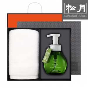 송월 뉴컬러 무지타올 1p + 러브메레 핸드워시