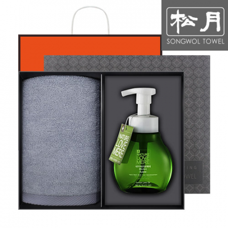 송월 뱀부 뉴컬러 무지타올 1p + 러브메레 핸드워시 #2
