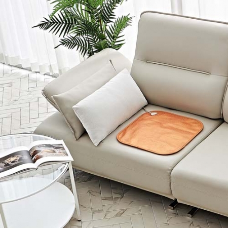 황토참숯 전기방석(44x44cm) 1인용 온열매트 #4