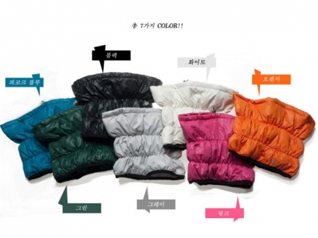 패딩 넥워머 / 오리털 넥워머 등산 스키 비니 조깅 축구 편한 넥워머 #2