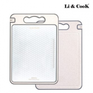 리앤쿡 스텐레스 304 더블사이드 컷팅보드 LNC-ST100