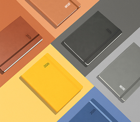 비벨로 양장 다이어리 밴드형 25절