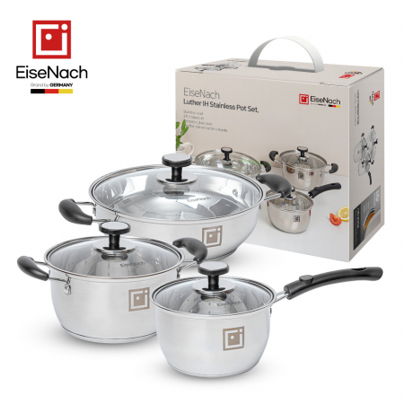 아이제나흐 (EiseNach) 루터 IH 스테인레스 냄비 3종 #2