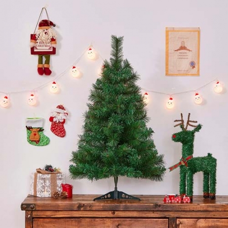 뉴리얼 솔잎 혼합 트리 크리스마스 미니 트리 90cm #2