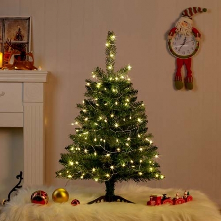 [은하수] LED 200구 USB 지네 전구 5m 웜색 리모컨포함 #3