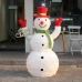 작은이미지: 90cm LED 빨간 모자 대형 눈사람 카페 매장 크리스마스 장식 #4