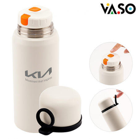 바쏘 라인 핸들링 보온병 진공 텀블러 600ml #4