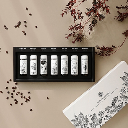 보르딘 오리진 블렌딩 투샷커피세트(50ml x 7개) #2