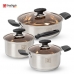 작은이미지: 아이제나흐 ( EiseNach ) 베틴 IH 스텐냄비 3종 A세트 #2