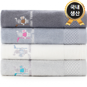 트래블잇 로마병정 30수 타올 130g수건