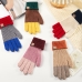 작은이미지: 스마트터치 트리플 니트장갑 여성용 방한장갑 기모안감 털장갑 #3