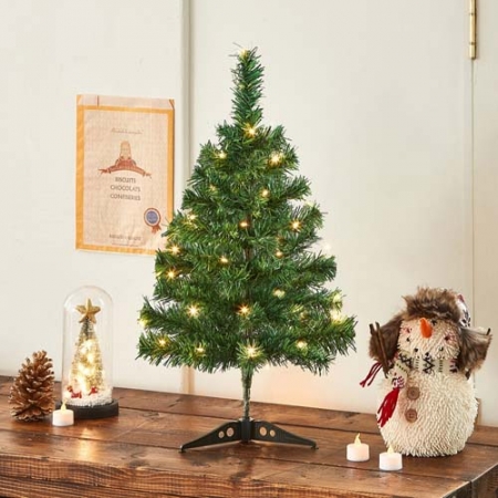 60cm 스카치 크리스마스 트리 탁상 트리 미니 트리 #4