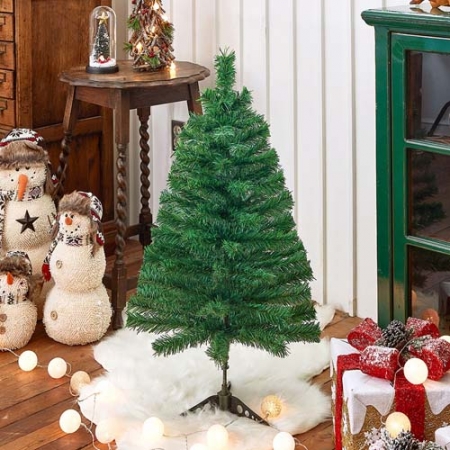 90cm 스카치 크리스마스 트리 미니 트리 탁상 트리 #3