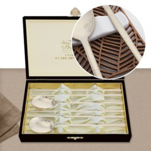 사군자 티타늄수저 2벌(1229-B)