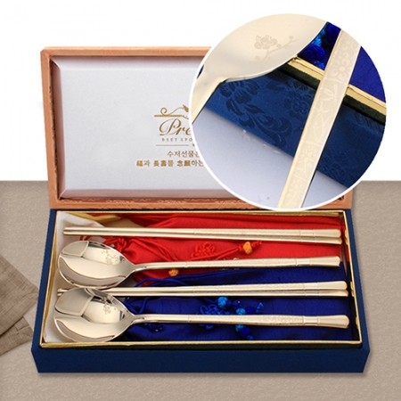 특 사군자 티타늄수저 2벌 1230-B. #3