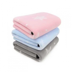 눈꽃패턴 담요 (1000*1500mm) 특대