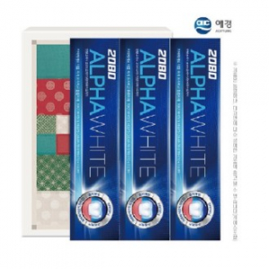 애경 알파와이트 치약  2080 90g 2P