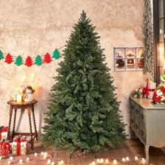 크리스마스트리 교회 어린이집 혼합 전나무 트리 210cm